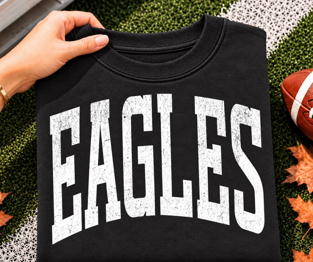 SATURDAY Daily Deal - DISTRESSED WHITE MASCOT