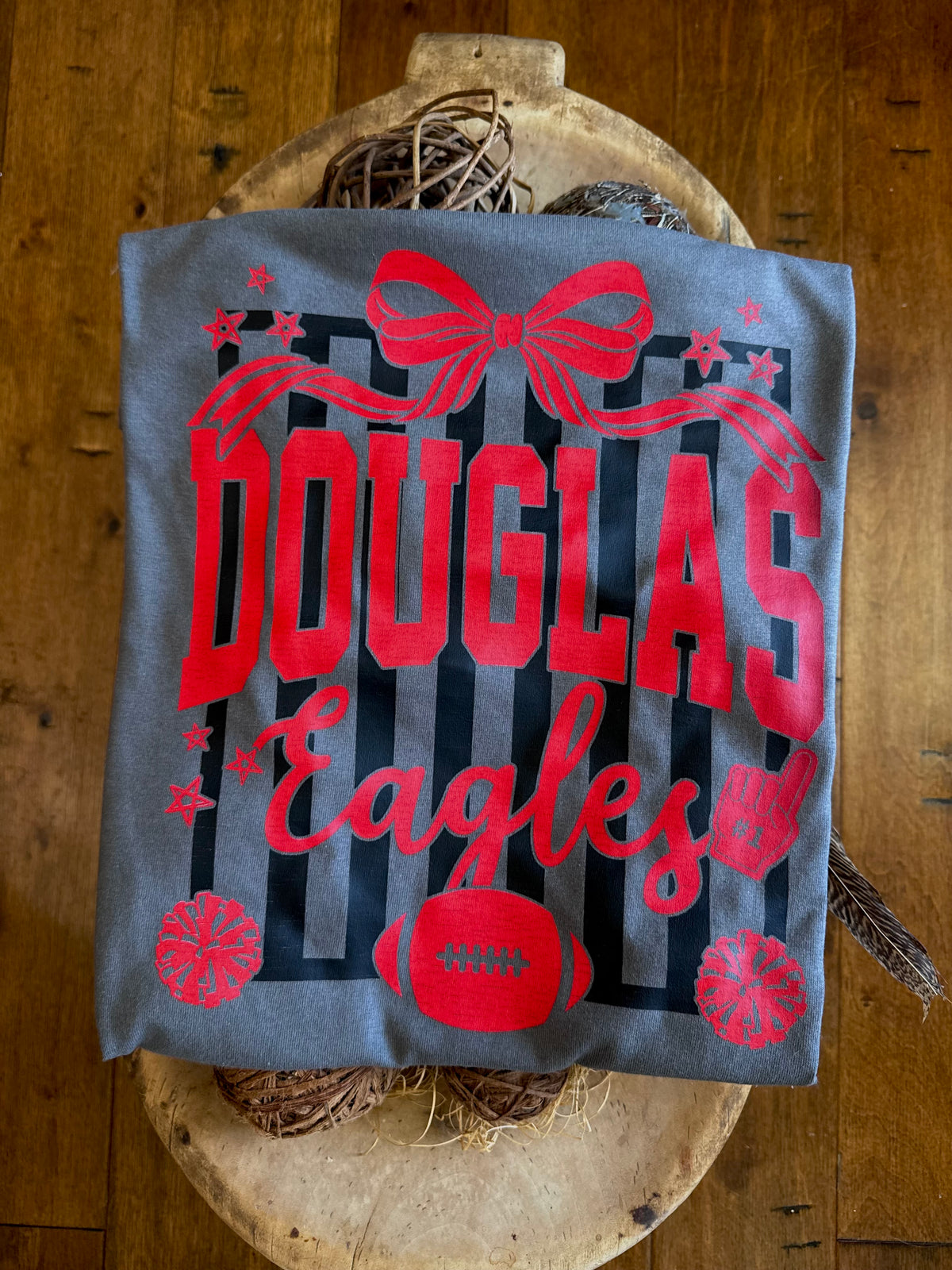 Customizable school stripe
