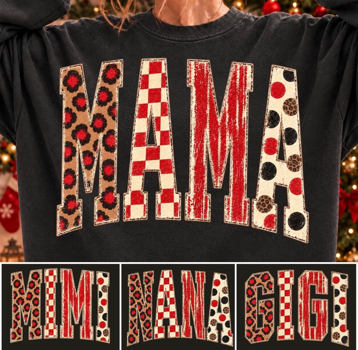 Retro Christmas Customizable