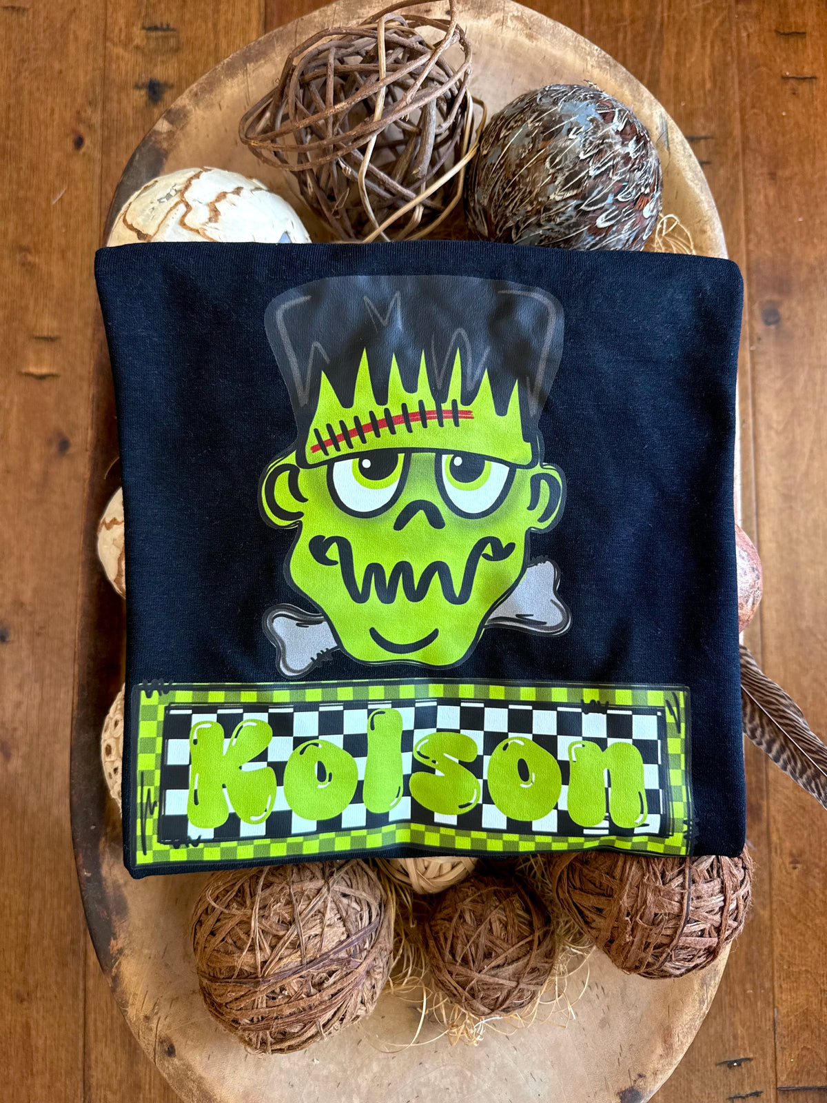 Frankenstein Name Plate