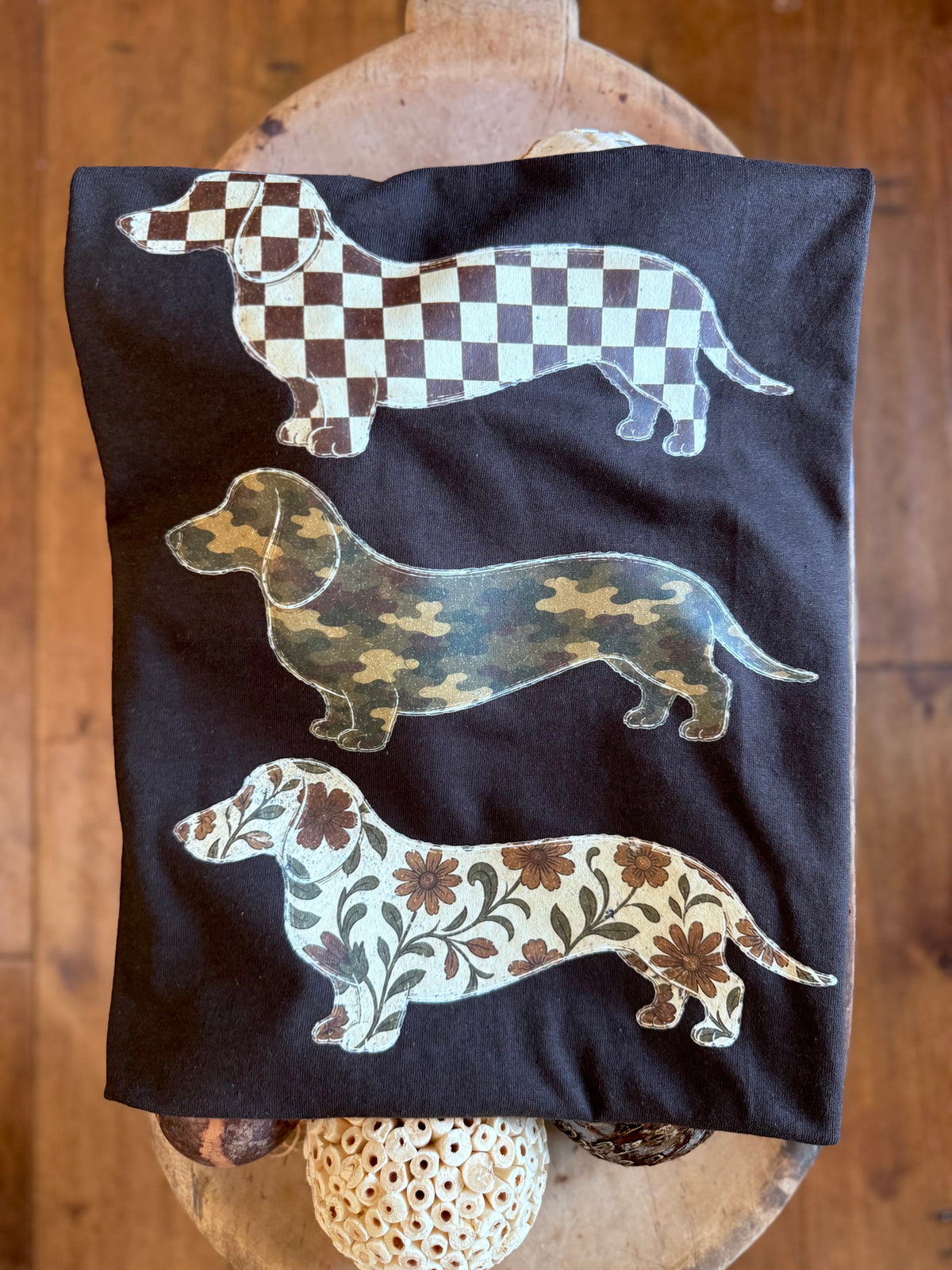 Dachshund fall print