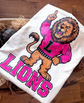 Pink mascot