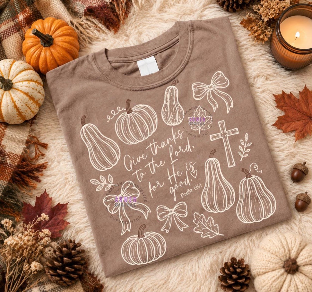 Give thanks to the lord - outline
