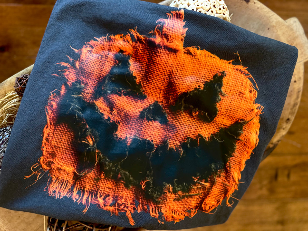 Faux Stitch Jack o lantern