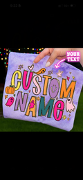 Custom Neon Halloween Name