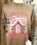Gingerbread house + ur city and state