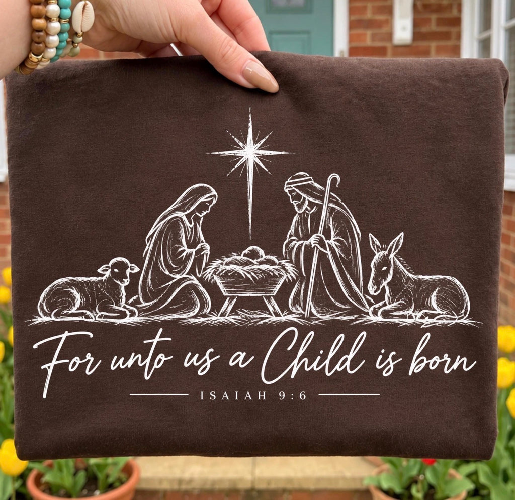 For unto us a child is born