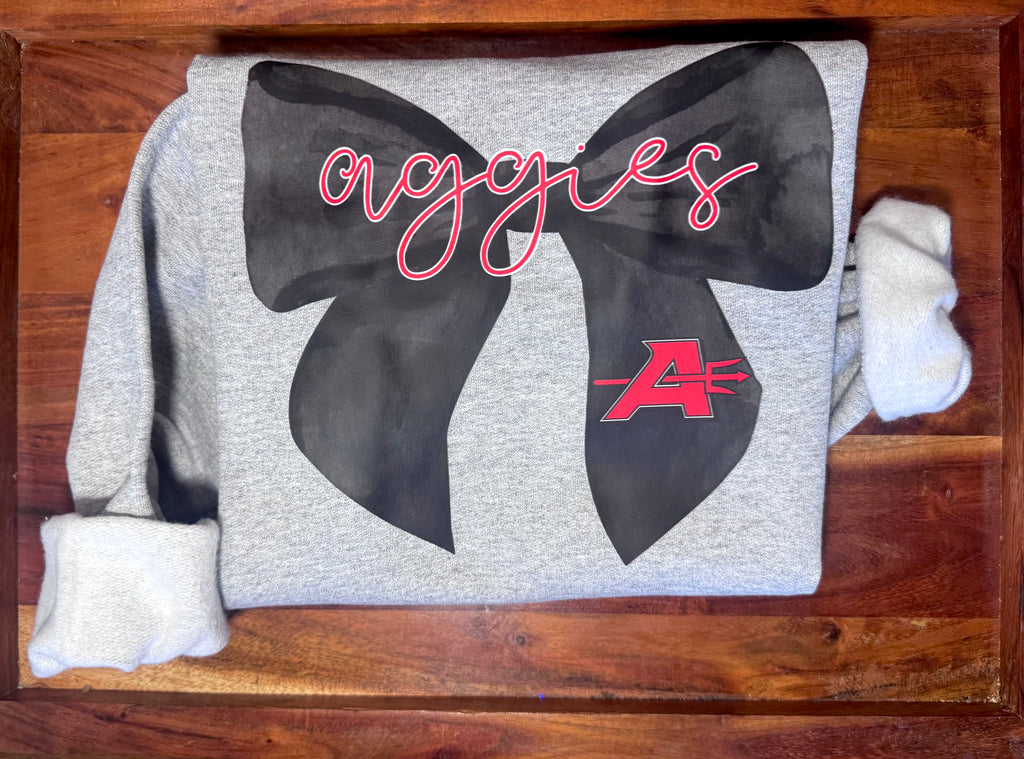 Bow with logo