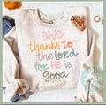 Give thanks to the Lord - pastel