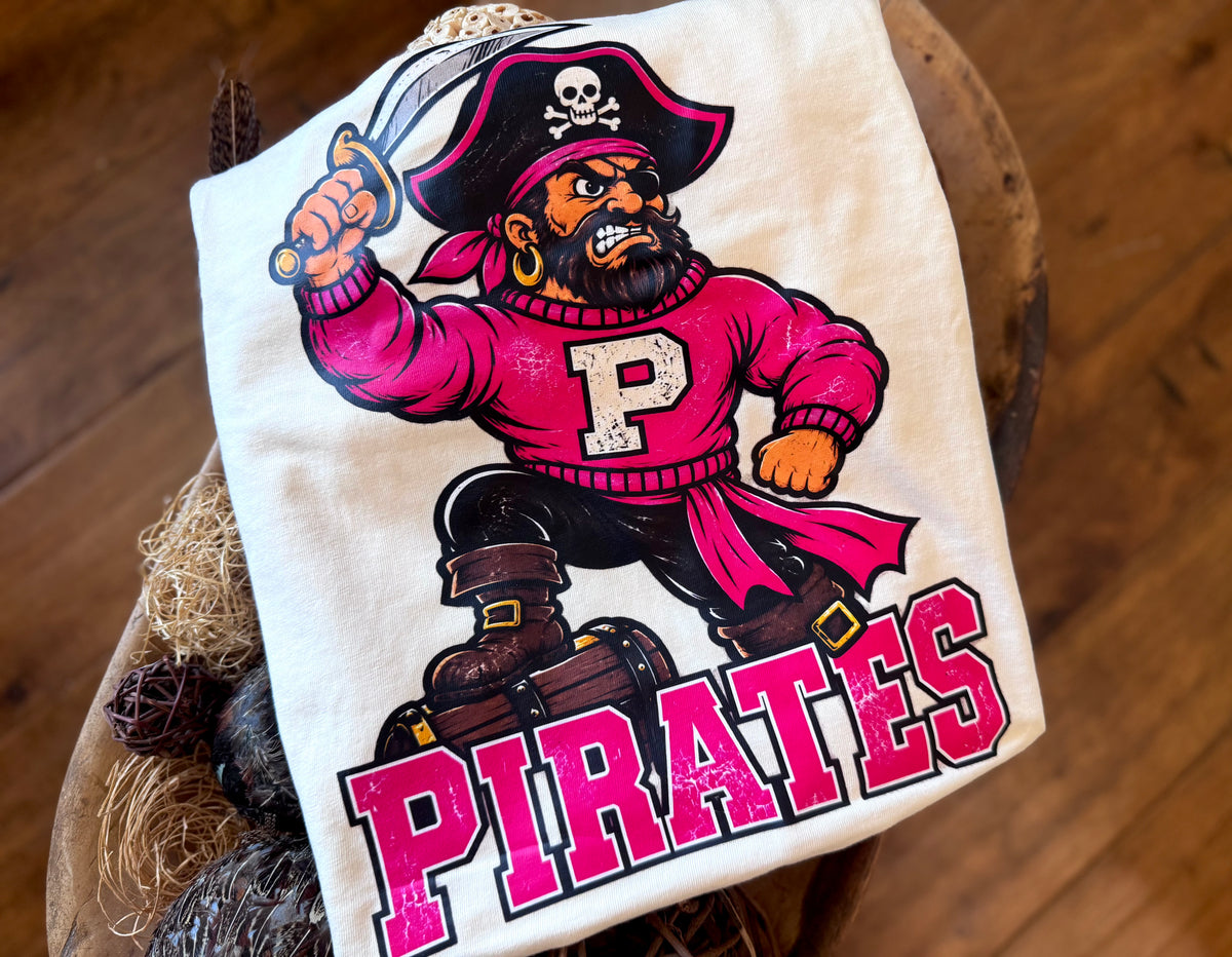 Pink mascot