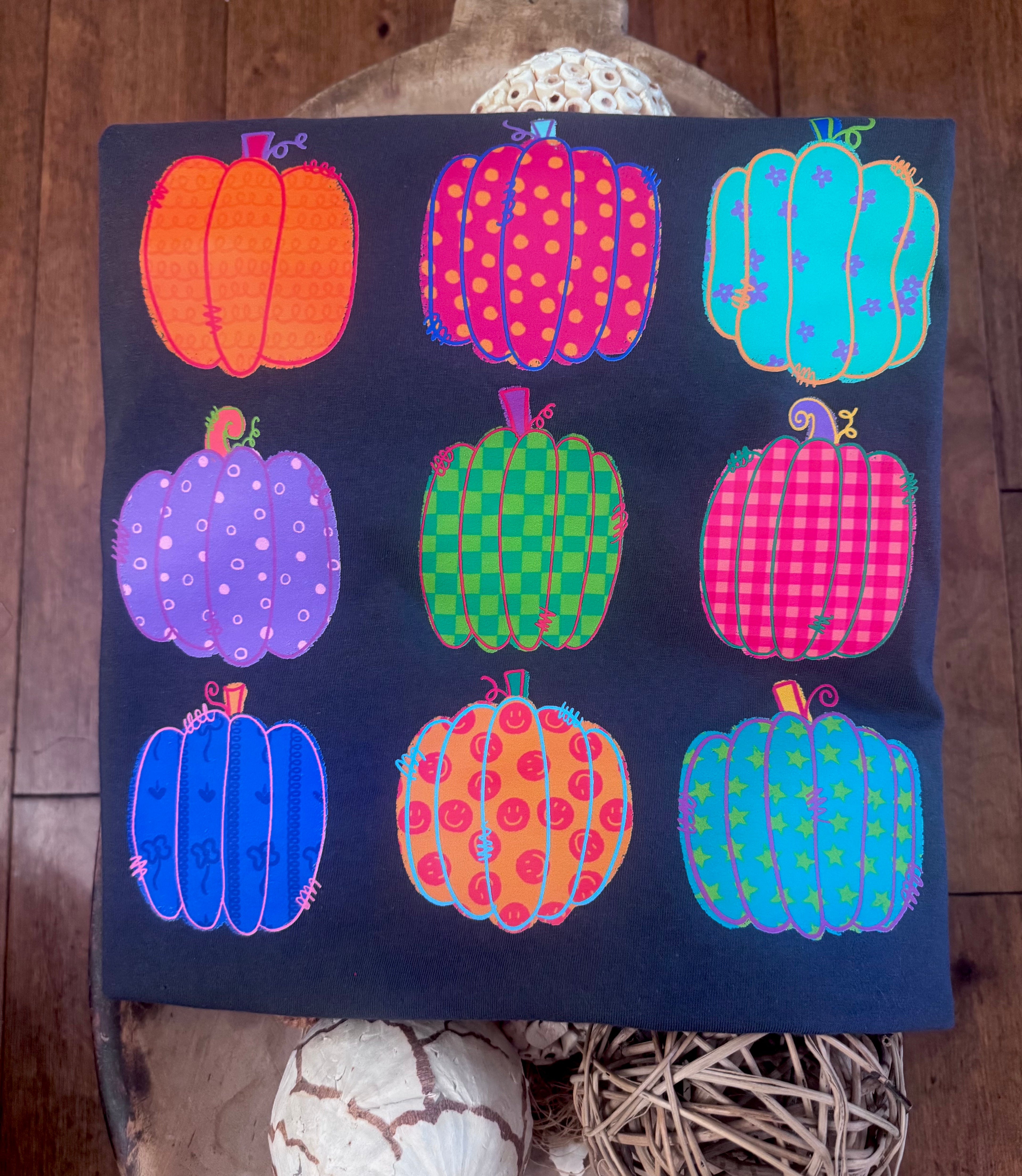 NEON PUMPKINS