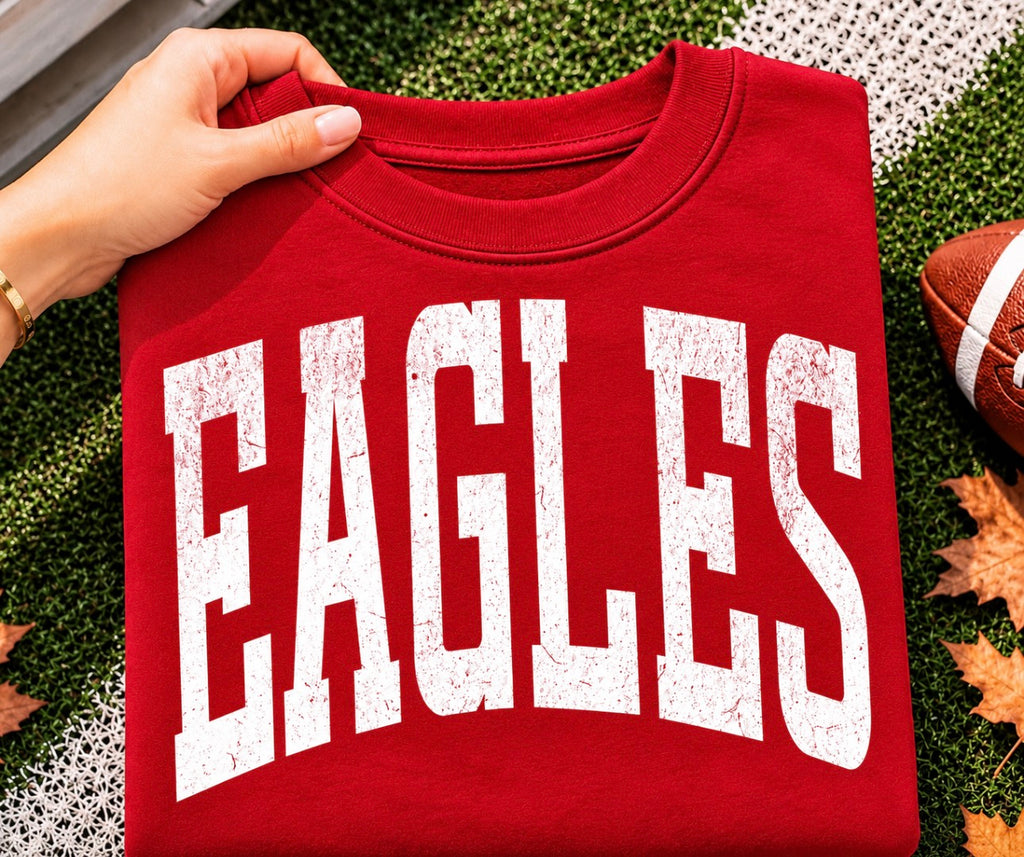 SATURDAY Daily Deal - DISTRESSED WHITE MASCOT