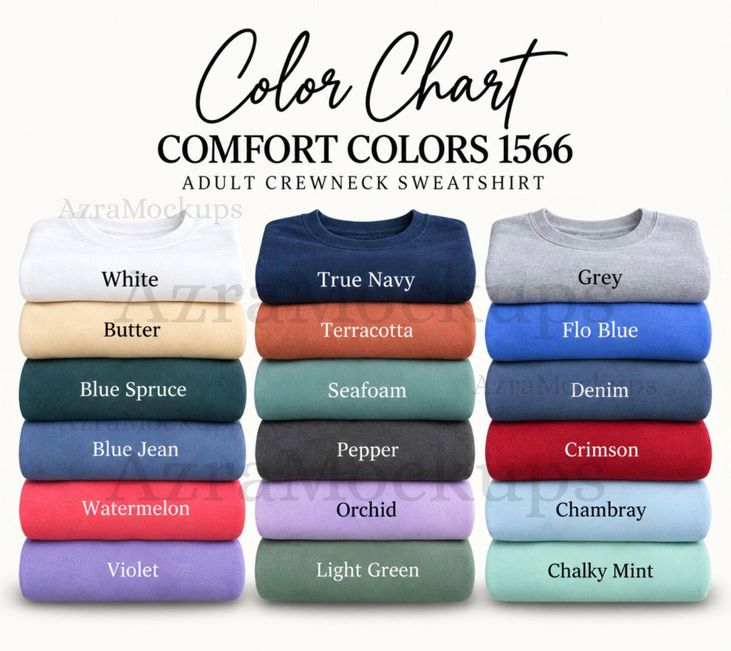 TRANSFER PRINT sweet custom name + kid names on Comfort Color