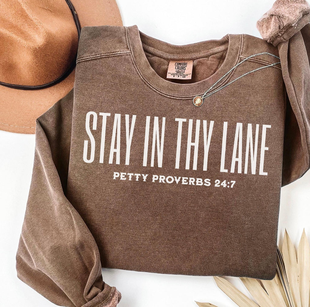 Stay in thy lane