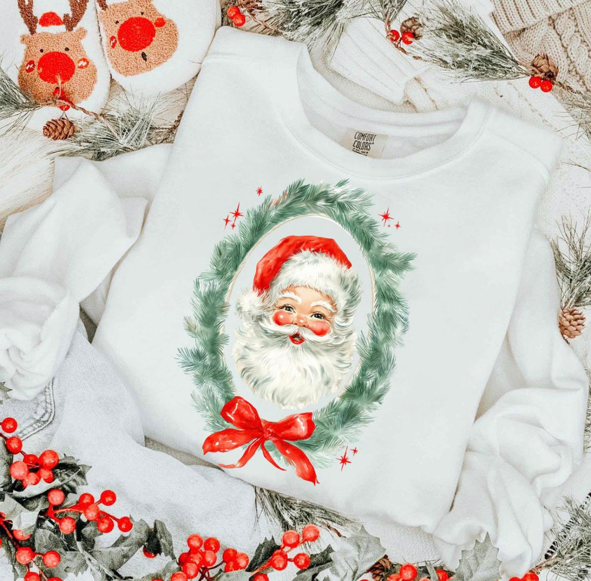 SANTA WREATH