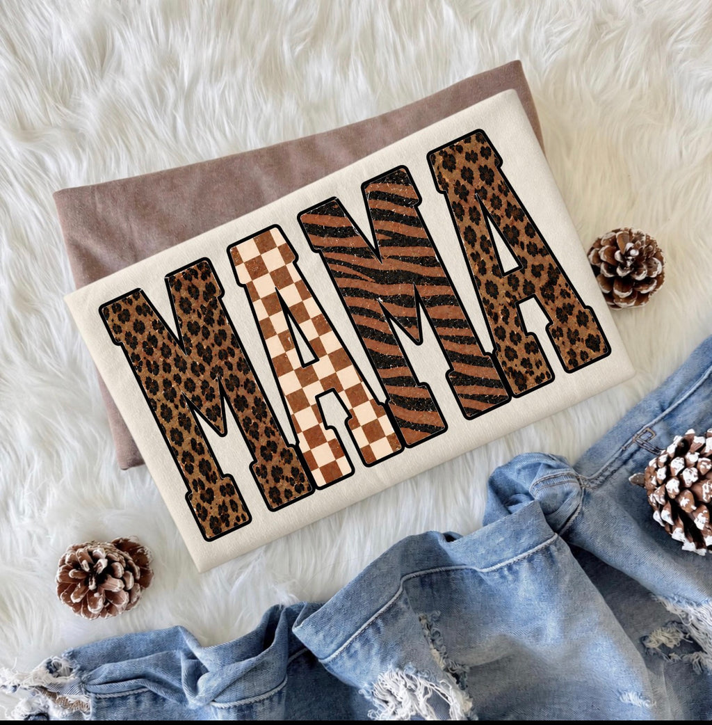 BROWN TRENDY MAMA