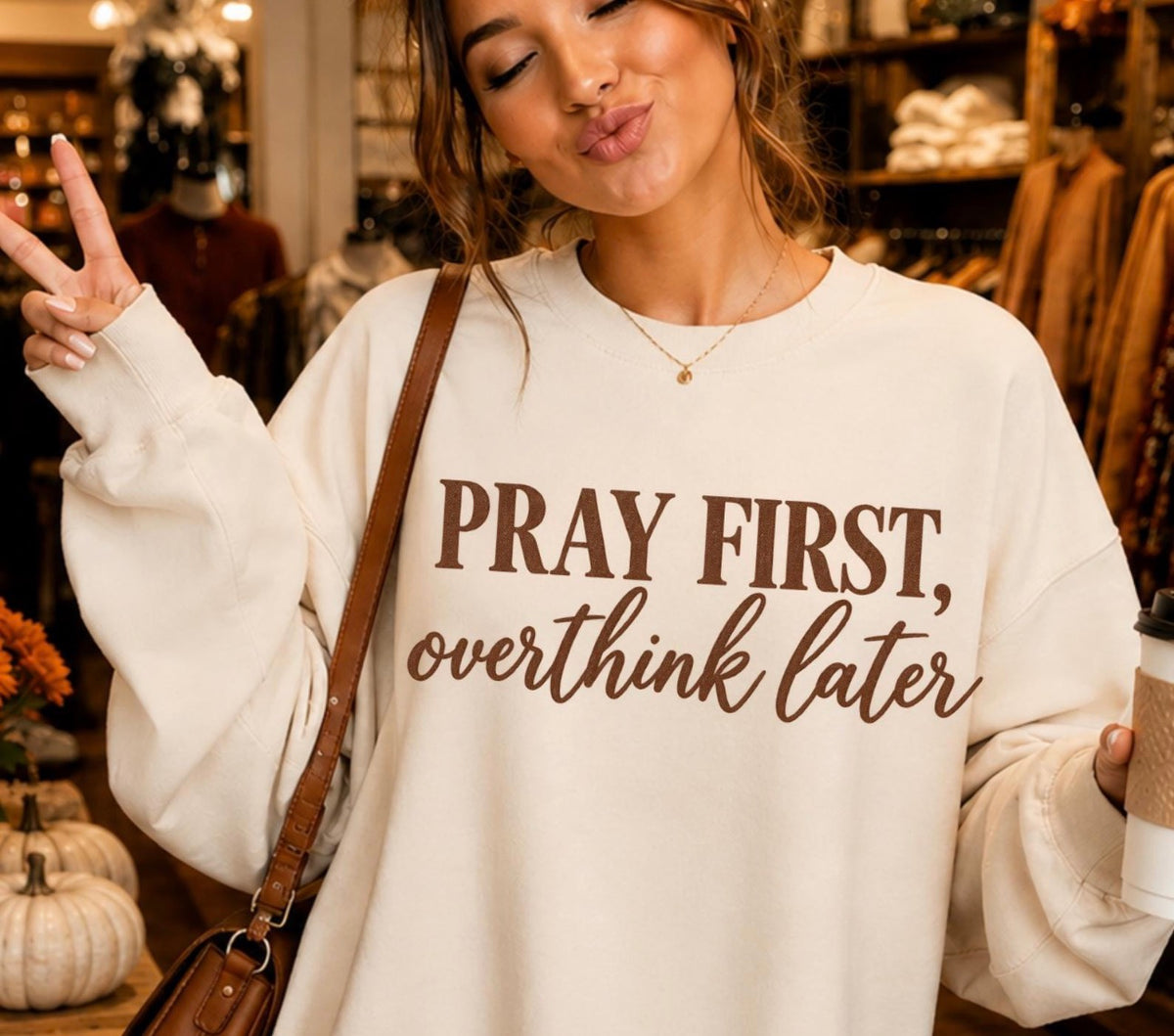 Pray first