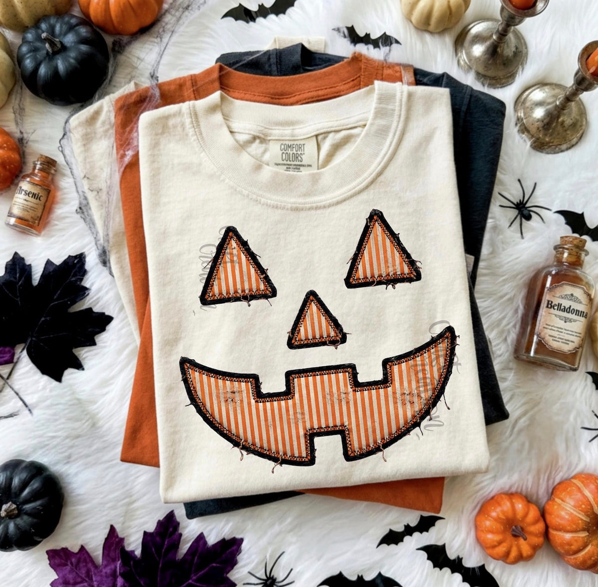 Sunday Daily Deal - Faux stitch jack o lantern
