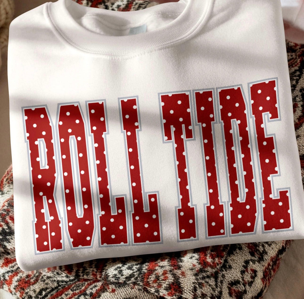 ROLL TIDE POLKA DOT