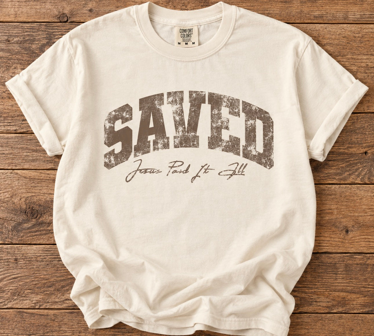 SAVED Jesus paid it all