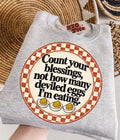 COUNT UR BLESSINGS CHECKERED