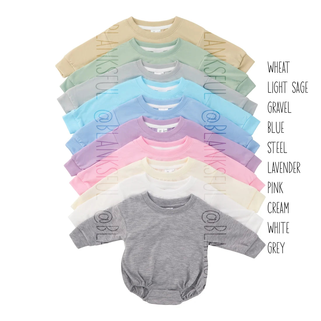 LONG SLEEVE BUBBLE SALE