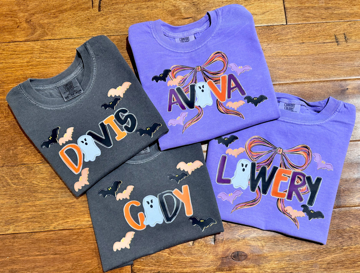 HALLOWEEN NAMES - PERSONALIZE