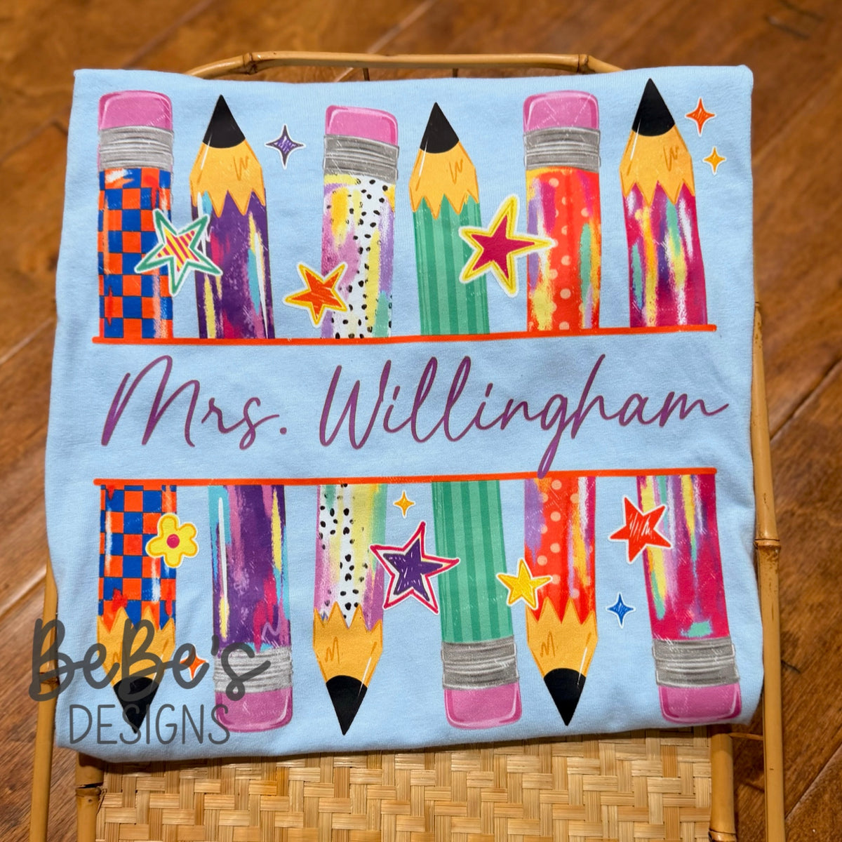 PREPPY PENCILS - PERSONALIZE