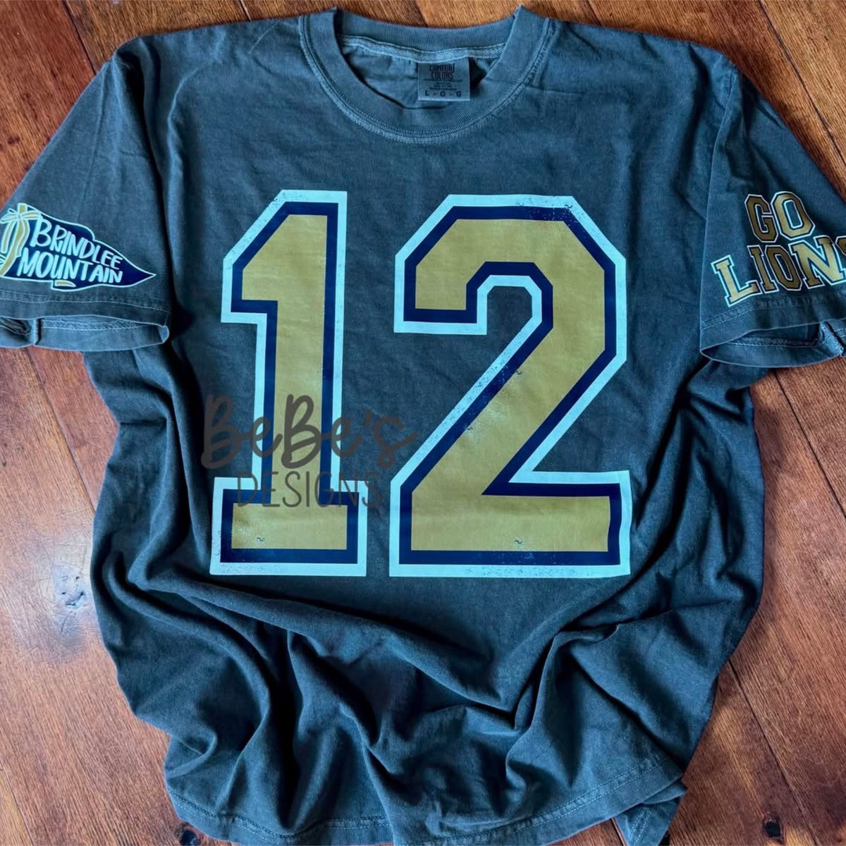 SCHOOL SPIRIT DISTRESSED - PERSONALIZE