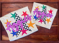 CHECKERED STAR - PERSONALIZE