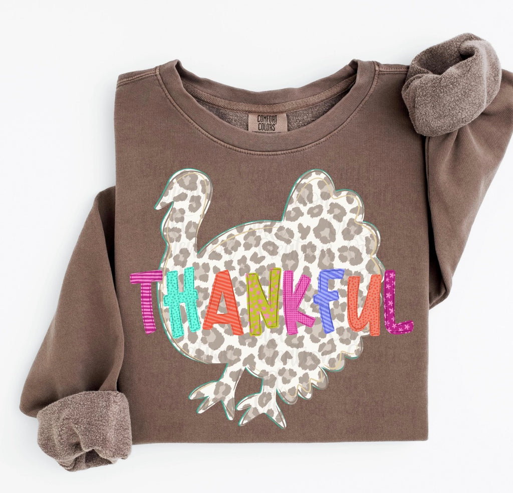 Thankful cheetah turkey