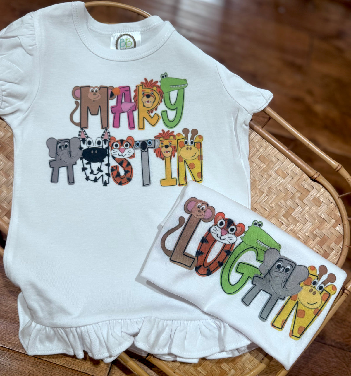 ZOO NAME - PERSONALIZE