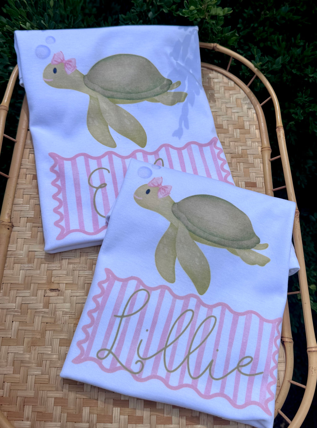 GIRLY TURTLE - PERSONALIZE