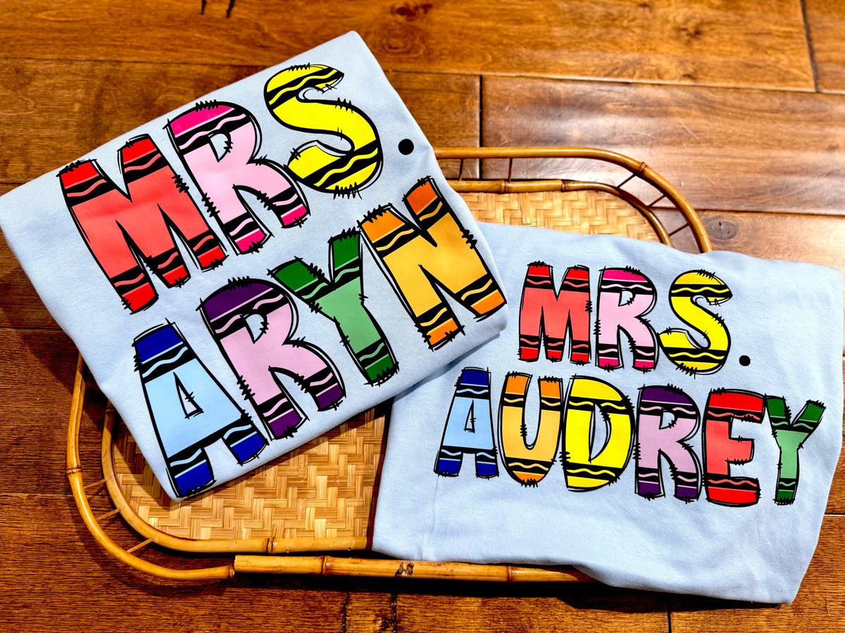 CRAYON NAME - PERSONALIZE