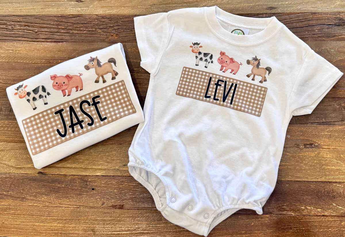 FUN ON THE FARM - PERSONALIZE